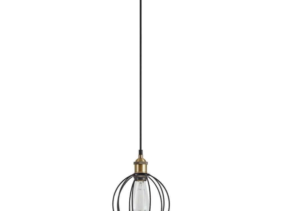Φωτιστικό Οροφής Magnum 77-8710 20x20x300cm 1xE27 60W Black-Bronze Homelighting