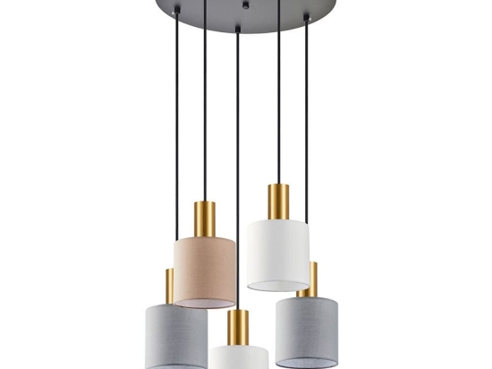 Φωτιστικό Οροφής Adept Flex 77-8946 40x40x300cm 5xE27 60W Multi Homelighting