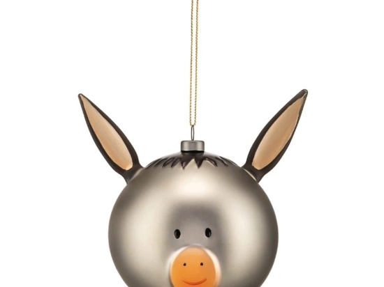Χριστουγεννιάτικο Στολίδι Asinello AMJ13 5 13,5x9cm Multi Alessi