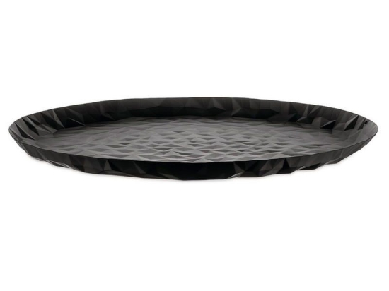 Δίσκος Σερβιρίσματος Joy n. 3 CR03/40 B Φ40x2,3cm Μεταλλικός Black Alessi Μέταλλο