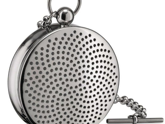 Φίλτρο Τσαγιού T-Timepiece TWY01 6x4,5x2cm Από Ανοξείδωτο Ατσάλι Silver Alessi Ανοξείδωτο Ατσάλι