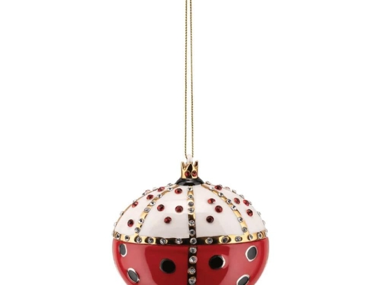 Χριστουγεννιάτικο Στολίδι Re Coccinello Christmas MJ16 8 8,5x6x8,5cm Multi Alessi