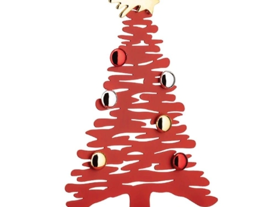 Χριστουγεννιάτικο Δεντράκι Bark For Christmas BM06/30 R 25x9x30cm Red Alessi