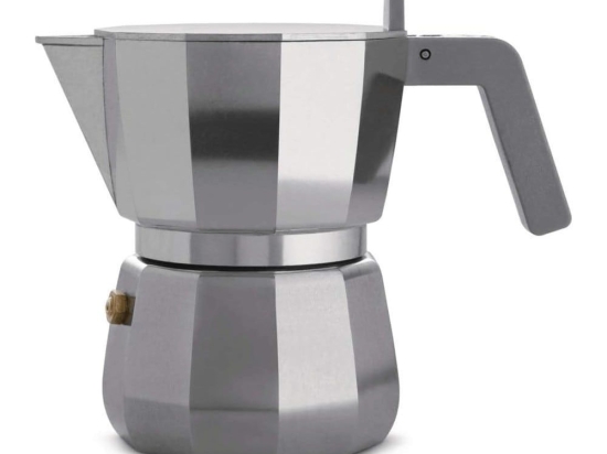 Καφετιέρα Espresso Moka DC06/3 150ml/3cups Grey Alessi Αλουμίνιο