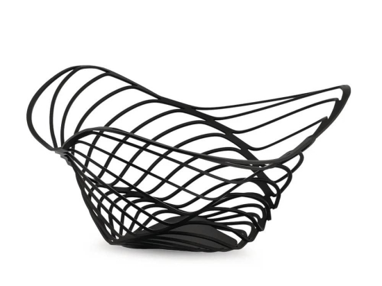 Φρουτιέρα Trinity ACO04/16 B 33cm Black Alessi Ανοξείδωτο Ατσάλι