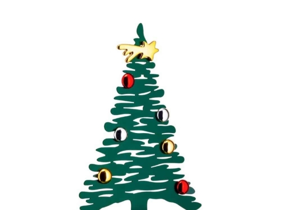 Χριστουγεννιάτικο Δεντράκι Bark For Christmas BM06/30 GR 25x9x30cm Green Alessi