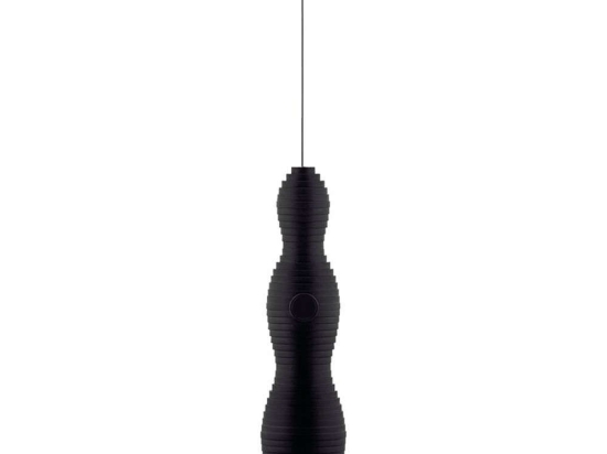 Φραπιέρα Χειρός Pulcina MDL11 Β 5x4x27,5cm Black Alessi Πλαστικό