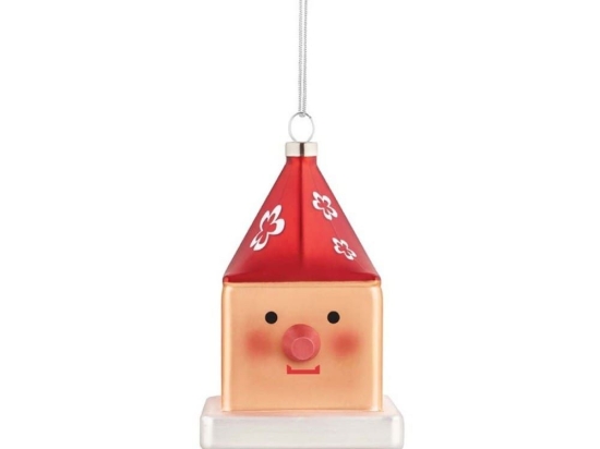 Χριστουγεννιάτικο Στολίδι Cubocchio Le Palle Quadrate GJ02 15 7,5x6cm Multi Alessi