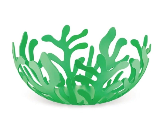 Φρουτιέρα Mediterraneo ESI01/29GR Φ29x10,8cm Μεταλλική Green Alessi Μέταλλο