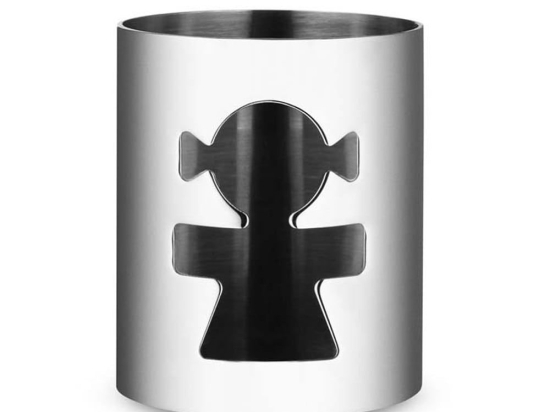 Δαχτυλίδι Πετσέτας Woman Girotondo AKK10 W 5x4,2cm Inox Alessi Ανοξείδωτο Ατσάλι