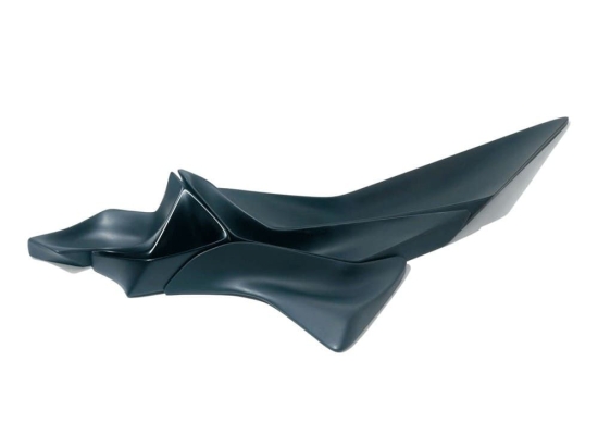 Διακοσμητικό Αντικείμενο Niche ZH02 30x7x60cm Black Alessi Μελαμίνη