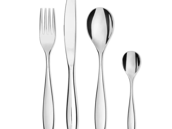 Μαχαιροπίρουνα Mami (Σετ 24Τμχ) SG38S24M Inox Alessi 24 τμχ Ανοξείδωτο Ατσάλι