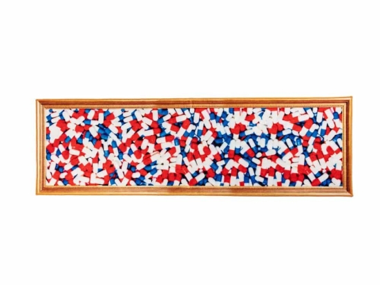 Χαλάκι Pills 18196 60x200cm Multi Seletti 60x200cm Recycled