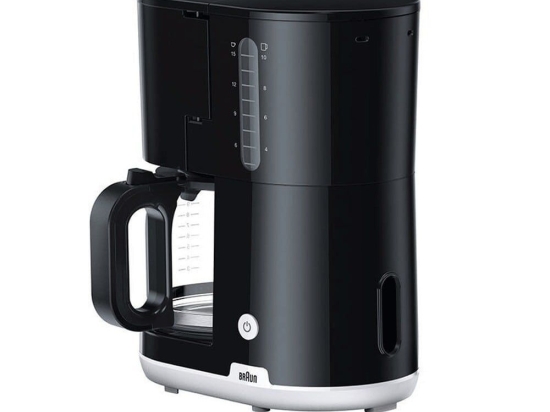 Καφετιέρα KF1100BK 1,25Lt 10cups 1000W Black Braun