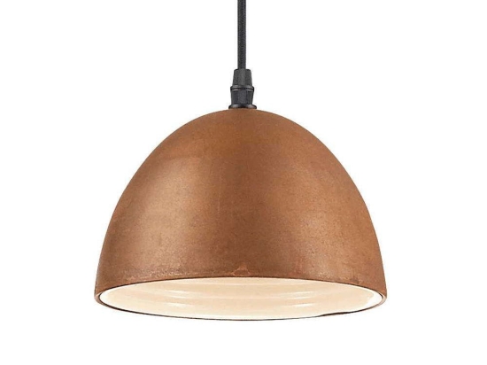 Φωτιστικό Οροφής Folk 174204 18x17/214cm 1xE27 60W Copper Ideal Lux