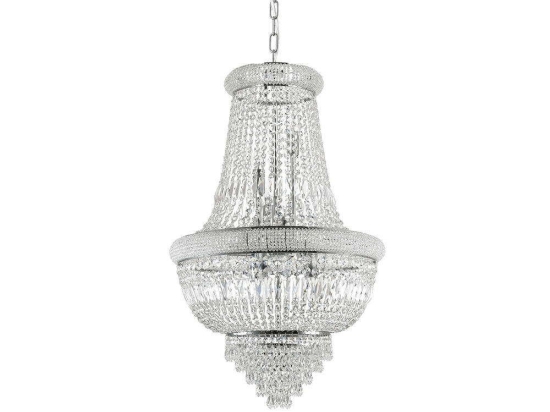 Φωτιστικό Οροφής Dubai 215969 52x98/190cm 10xE14 40W Chrome Ideal Lux