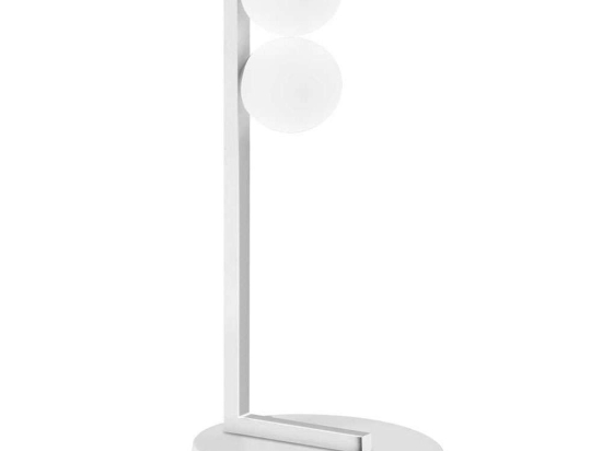Φωτιστικό Επιτραπέζιο Ping Pong 328294 15x15x35cm Led 500lm 6W 3000K White Ideal Lux