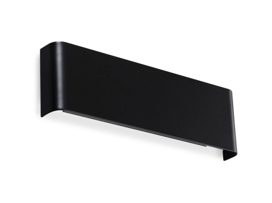 Φωτιστικό Τοίχου Delta 336510 30x3,5x9cm 3000K 1100lm Black Ideal Lux