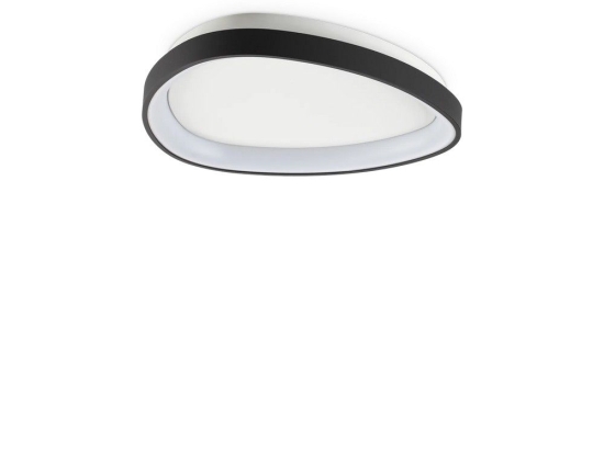 Φωτιστικό Οροφής - Πλαφονιέρα Gemini 341446 D042 On-Off 2700K 2300lm Black Ideal Lux