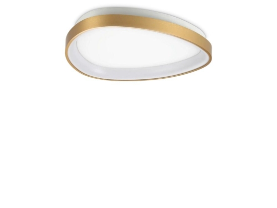 Φωτιστικό Οροφής - Πλαφονιέρα Gemini 341453 D042 On-Off 2700K 2300lm Copper Ideal Lux