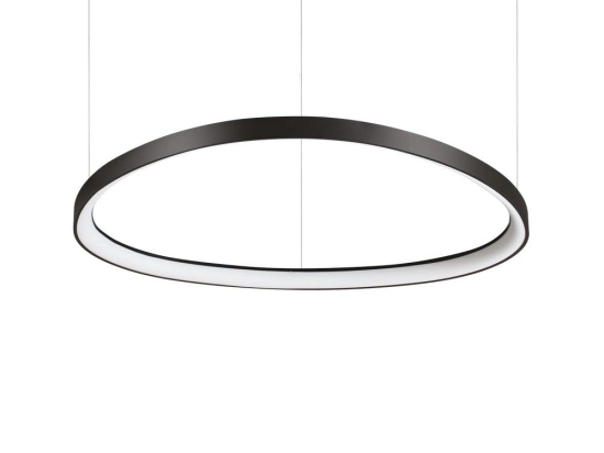 Φωτιστικό Οροφής Κρεμαστό Gemini 341590 D081 On-Off 2700K 6200lm Black Ideal Lux