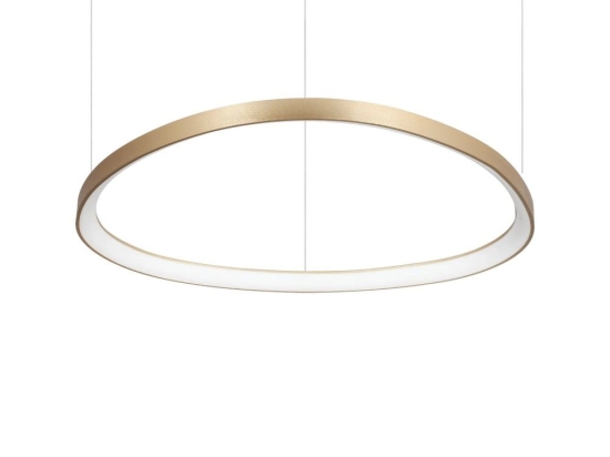 Φωτιστικό Οροφής Κρεμαστό Gemini 341606 D081 On-Off 2700K 6200lm Copper Ideal Lux