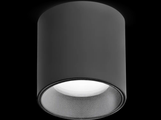 Φωτιστικό Οροφής - Spot Nitro Round 342795 D04 2700K 290lm 4,2x5,2cm Black Ideal Lux