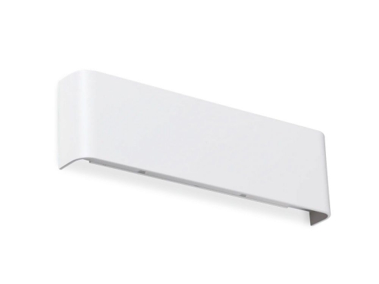 Φωτιστικό Τοίχου Delta 345161 D030 30x3,5x9cm 4000K 1150lm White Ideal Lux