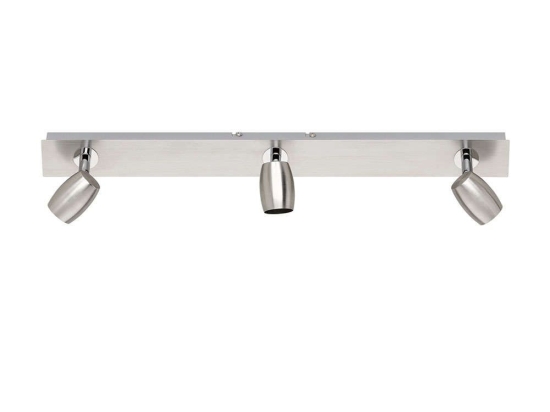 Φωτιστικό Οροφής-Σποτ Michael 54x13x5cm Nickel Mat 803000307 Trio Lighting Μέταλλο