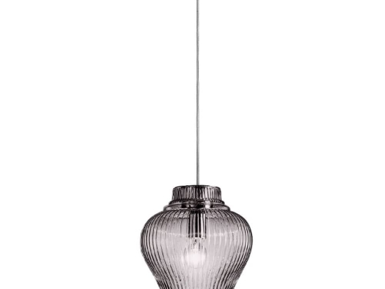 Φωτιστικό Οροφής Clyde LCL0109 23x150cm 1xE27 70W IP20 Grey Zafferano