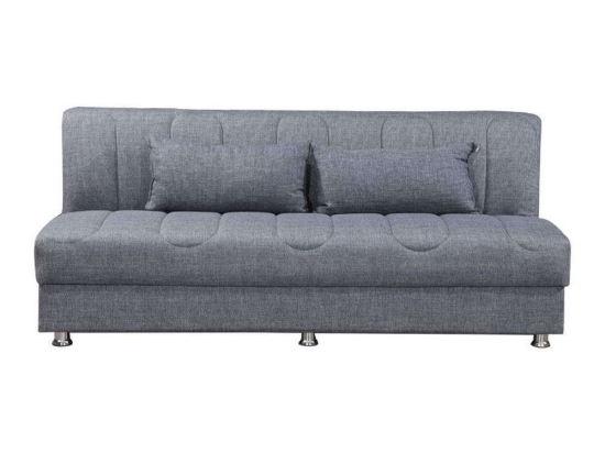Καναπές - Κρεβάτι Τριθέσιος New Tiger 828-122-128 190x85x83cm Ciel