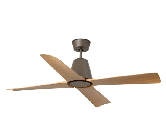 Ανεμιστήρας Οροφής Typhoon DC 34106 D130cm IP44 Brown-Natural Faro Barcelona