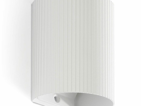 Φωτιστικό Τοίχου Sole Round Striped 40526 1xGU10 8x10cm White Faro Barcelona