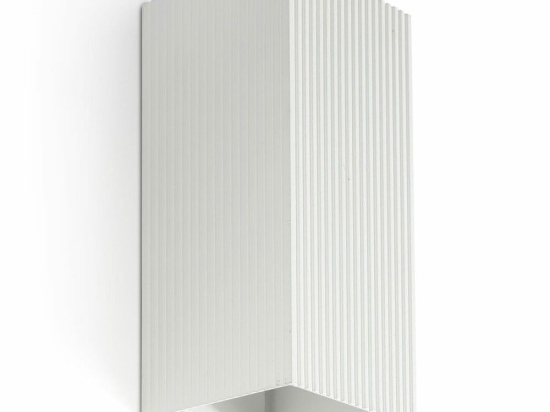 Φωτιστικό Τοίχου Lune Square Striped 40565 2xGU10 8x15,5cm White Faro Barcelona