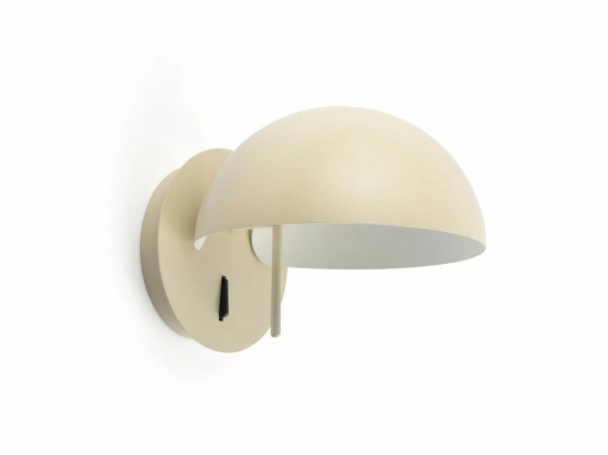 Φωτιστικό Τοίχου Matilda 20500 1xE14 18,6cm Beige Faro Barcelona