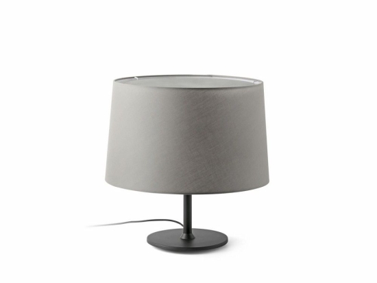 Φωτιστικό Επιτραπέζιο Windsor 20225-130 1xE27 43,5x51cm Black-Grey Faro Barcelona