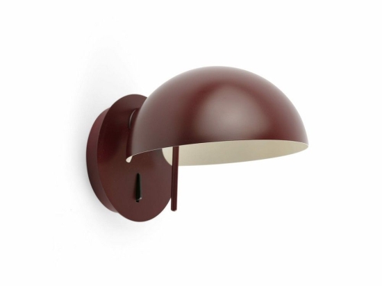 Φωτιστικό Τοίχου Matilda 20502 1xE14 18,6cm Garnet Red Faro Barcelona