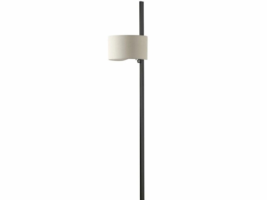 Φωτιστικό Δαπέδου Stand Up 57211-04 40x40x175cm 1xE27 15W Black-Linen Faro Barcelona