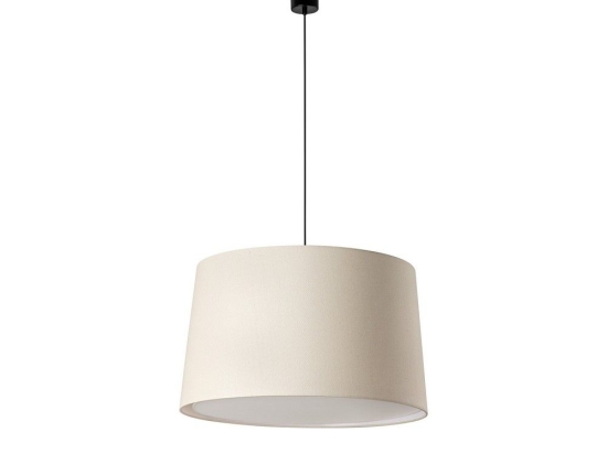 Φωτιστικό Οροφής Κρεμαστό Windsor 20229-153 3xE27 64x37,5cm Black-Linen Faro Barcelona