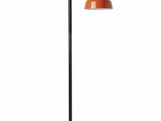 Φωτιστικό Δαπέδου Tatawin Metal 20336-148 1xE27 47,4x148cm Black-Reddish Orange Faro Barcelona