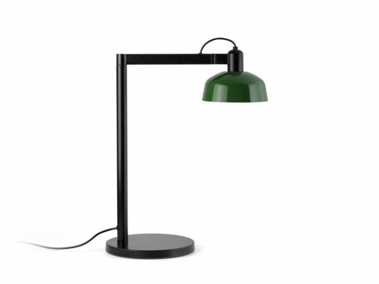 Φωτιστικό Γραφείου Tatawin Metal 20337-144 1xE27 45,4x57,5cm Black-Green Faro Barcelona