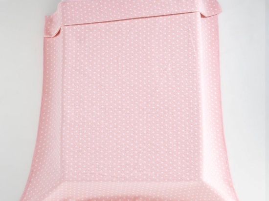 Κουβέρτα Βρεφική Ecology Pink Mora Αγκαλιάς 80x110cm Βαμβάκι-Πολυέστερ