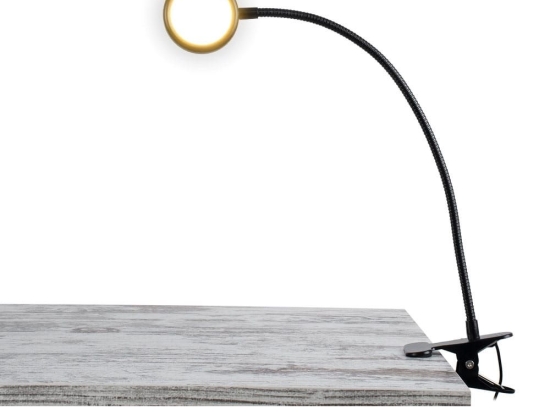 Φωτιστικό Επιτραπέζιο Ring 85823 Led 5W Φ6x35x2cm Black GloboStar
