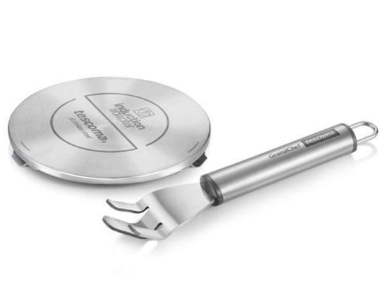 Προσαρμόστης Για Επαγωγική Εστία Grandchef 428774 21cm Inox Tescoma Ανοξείδωτο Ατσάλι