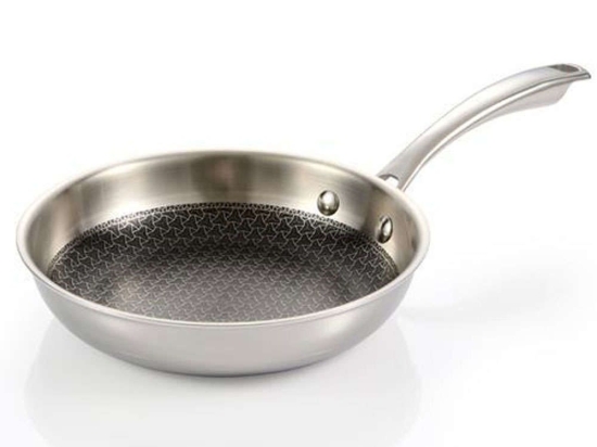 Τηγάνι Αντικολλητικό Steelcraft 780550 Φ20cm Inox Tescoma 20cm Ανοξείδωτο Ατσάλι