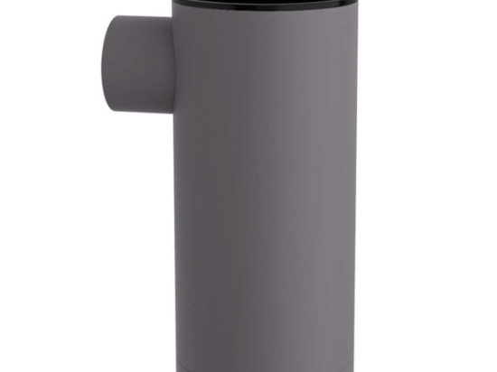 Ποτηροθήκη Επιτοίχια 86-163 6x12cm Matte Concrete Grey Pam&Co Ορείχαλκος