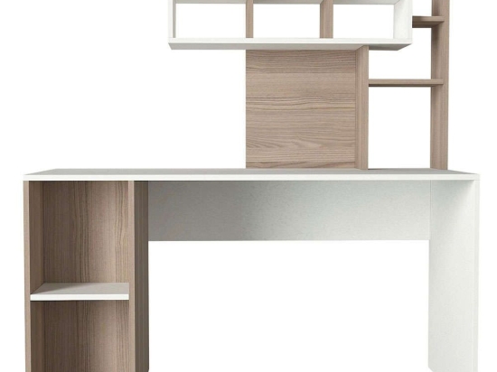 Γραφείο Coral 731WAT3812 140x60x153,8cm White-Cordoba