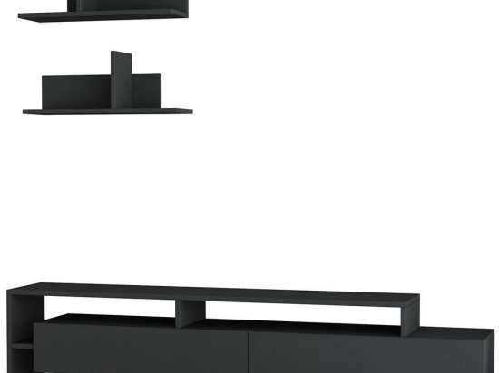 Σύνθεση Τηλεόρασης Gara 776HMS3014 180x32x42cm Anthracite