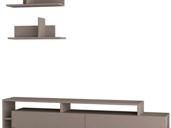 Σύνθεση Τηλεόρασης Gara 776HMS3017 180x32x42cm Light Mocha