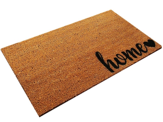 Πατάκι Εισόδου Home Love 796LMN9809 70x40cm Brown-Black Aberto Design 70x40